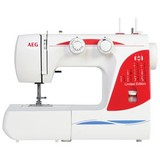 Nähmaschine AEG 124 - Weiß, MODERN, Kunststoff (31/27/23cm) - AEG