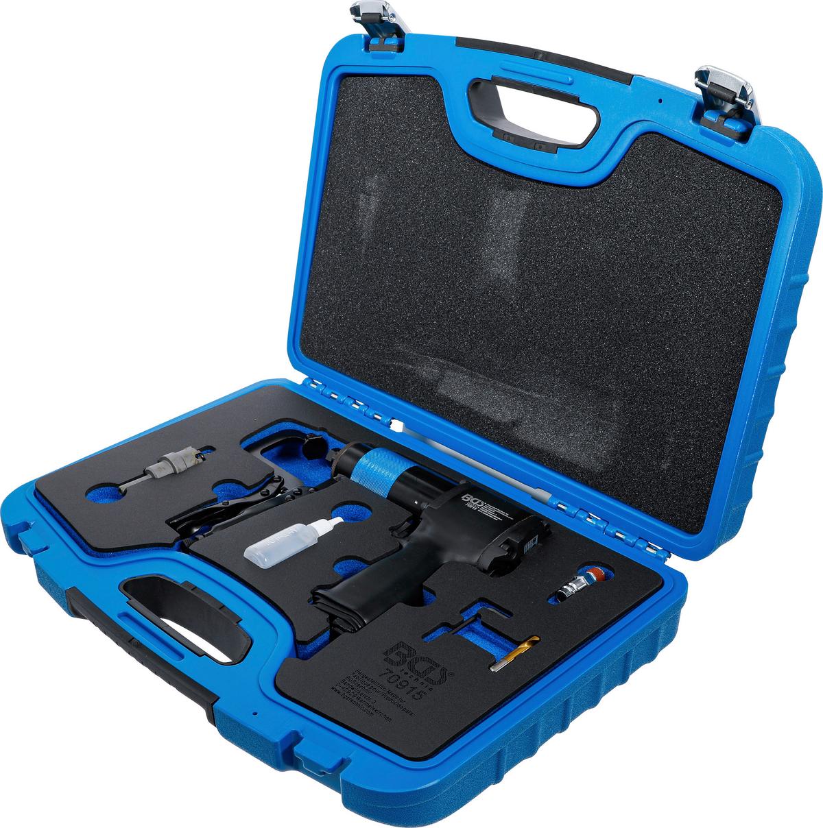Druckluft-Schweißpunkt-Fräser 70915 - Blau/Schwarz, Basics (44,1/31,9/10,1cm)