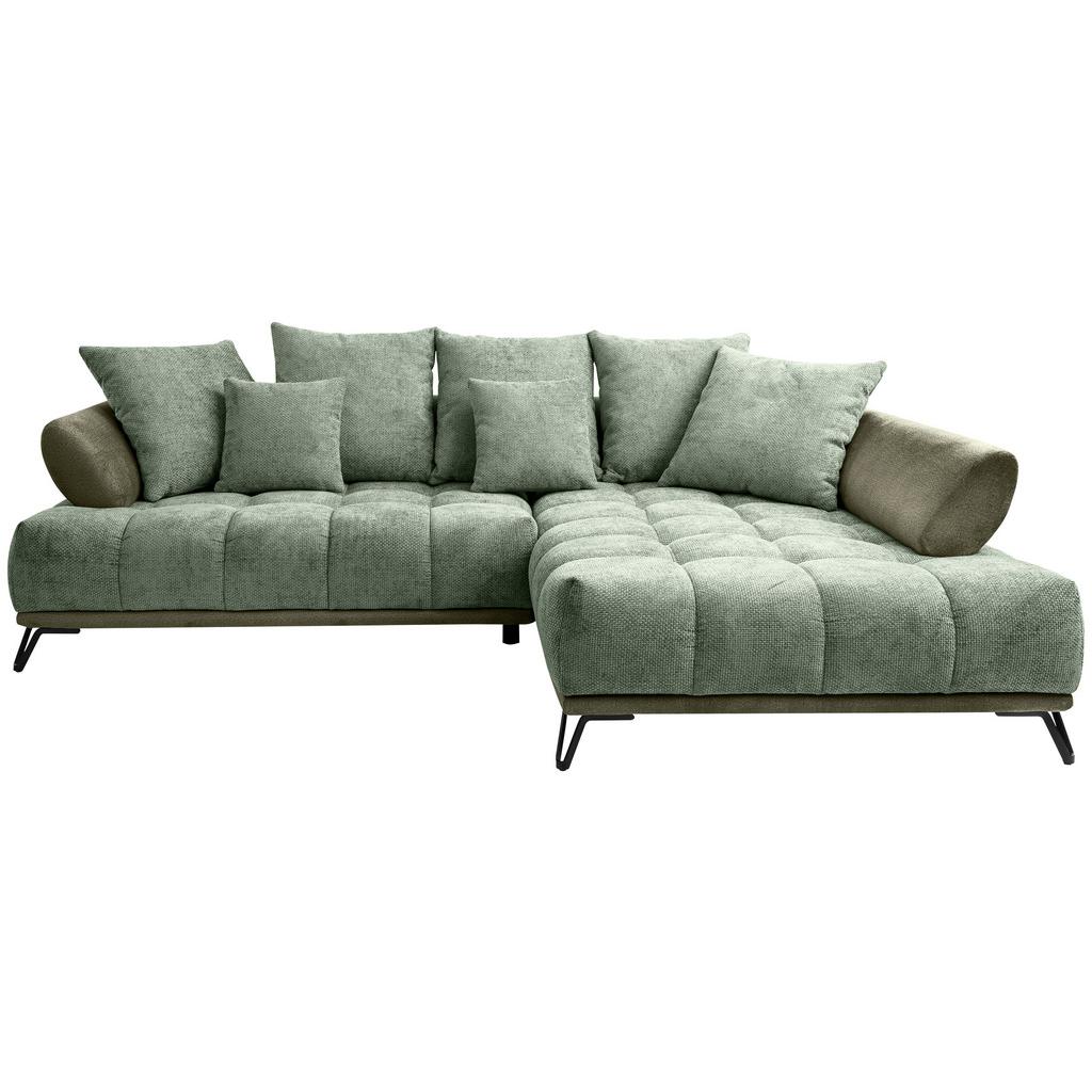 ECKSOFA LARGO N Grün S: 262x184 cm
