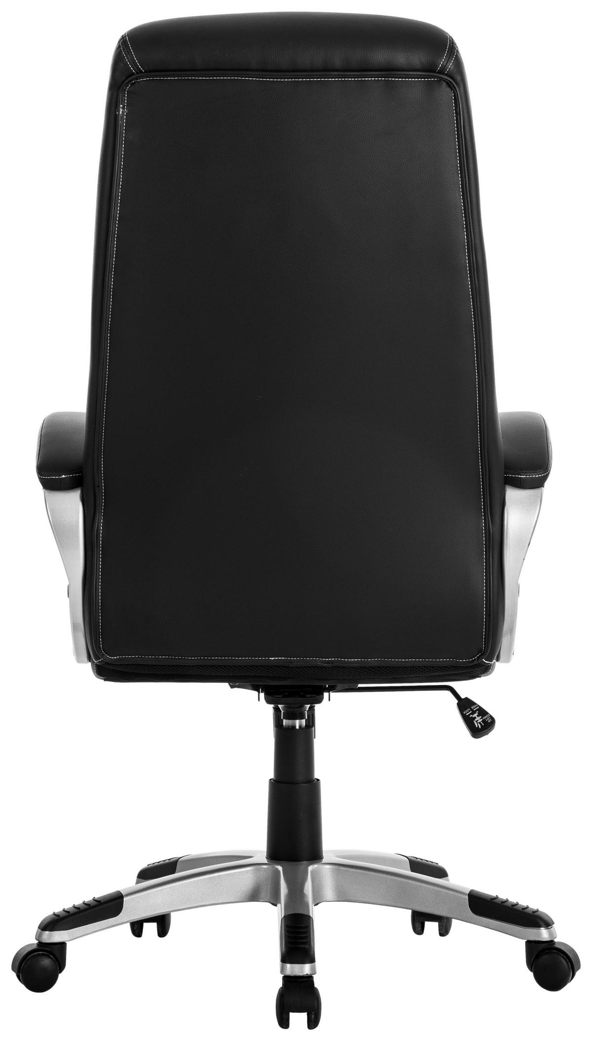 Főnöki Szék Graz - fekete, Modern, műanyag/textil (68/124/79cm)