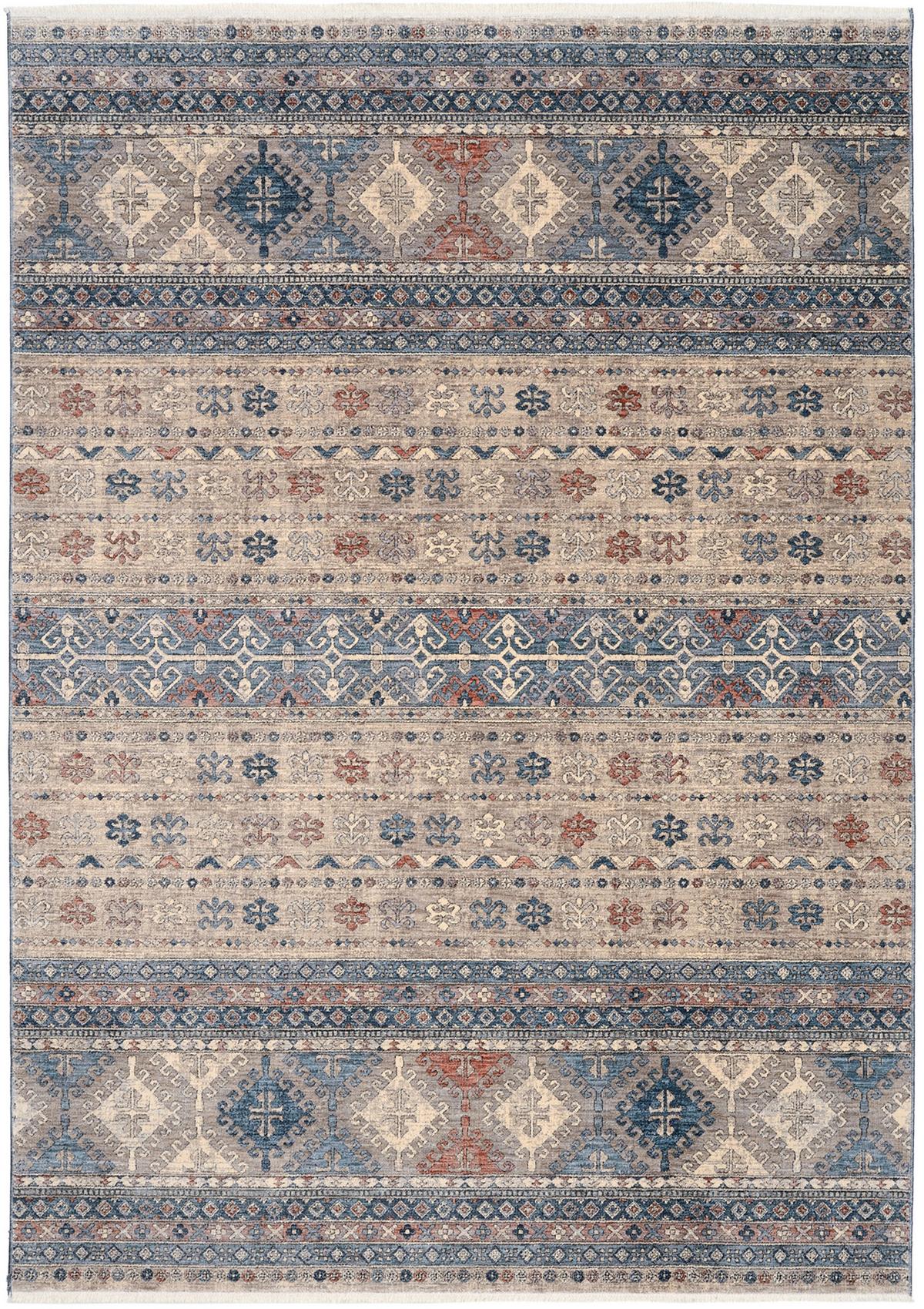 Orientteppich Grand Fashion Ikarus - Grau, Design, Textil (120/170cm) - Cazaris