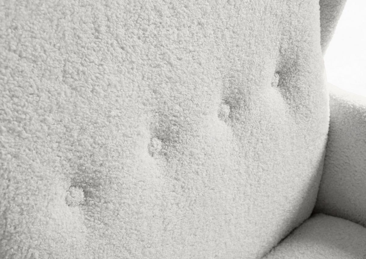 Ohrensessel Versailles Schlammfarben B: 72 cm - Schlammfarben/Dunkelbraun, Design, Textil (72/104/85cm) - MID.YOU