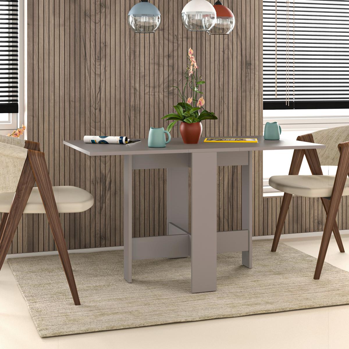 Esstisch Artemio Mokka B: 76 cm - Mokka, Design, Holzwerkstoff (130/76/73cm) - Livetastic