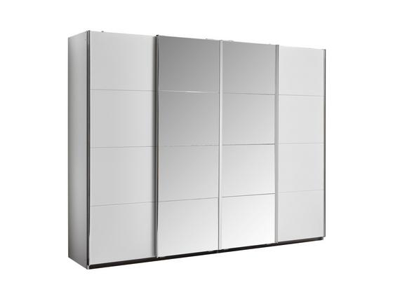 Skriňa S Posuvnými Dverami Bensheim 361x211cm - biela, Moderný, kompozitné drevo (361/211/62cm) - James Wood Skriňa S Posuvnými Dverami Bensheim 361x211cm - biela, Moderný, kompozitné drevo (361/211/62cm) - James Wood