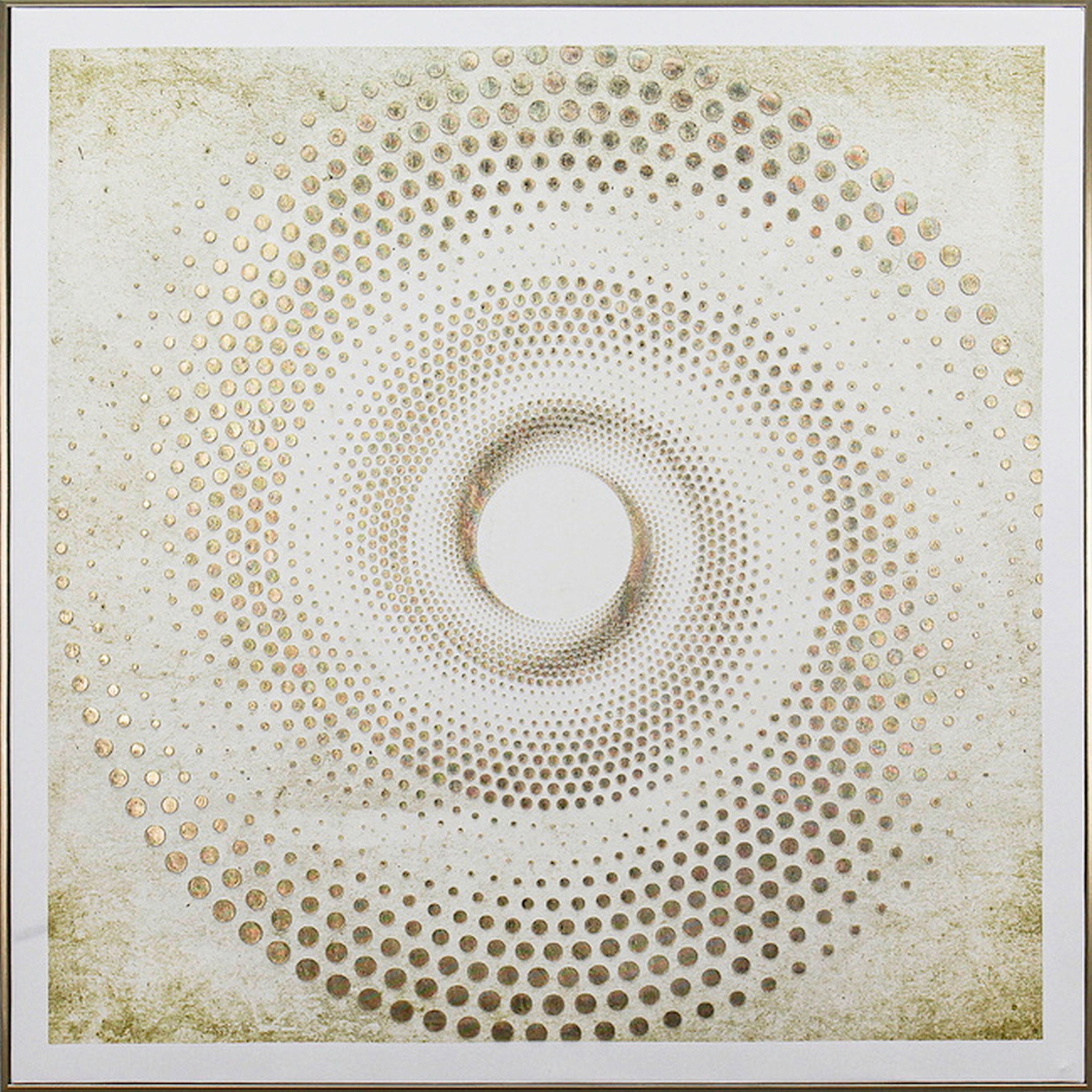 Obraz na plátne 80x80 cm - zlatá, Modern, kompozitné drevo/textil (80/80/3cm) - Mömax