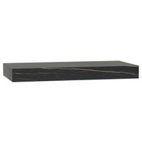 Wandkonsole Las Vegas Schwarz Marmoroptik B: 100 cm - Schwarz, MODERN, Holzwerkstoff (100/10/48cm) - Vertico