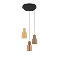 Hängeleuchte 319430317 Agudo - Taupe/Schwarz, KONVENTIONELL, Metall (37/150cm) - Trio Leuchten