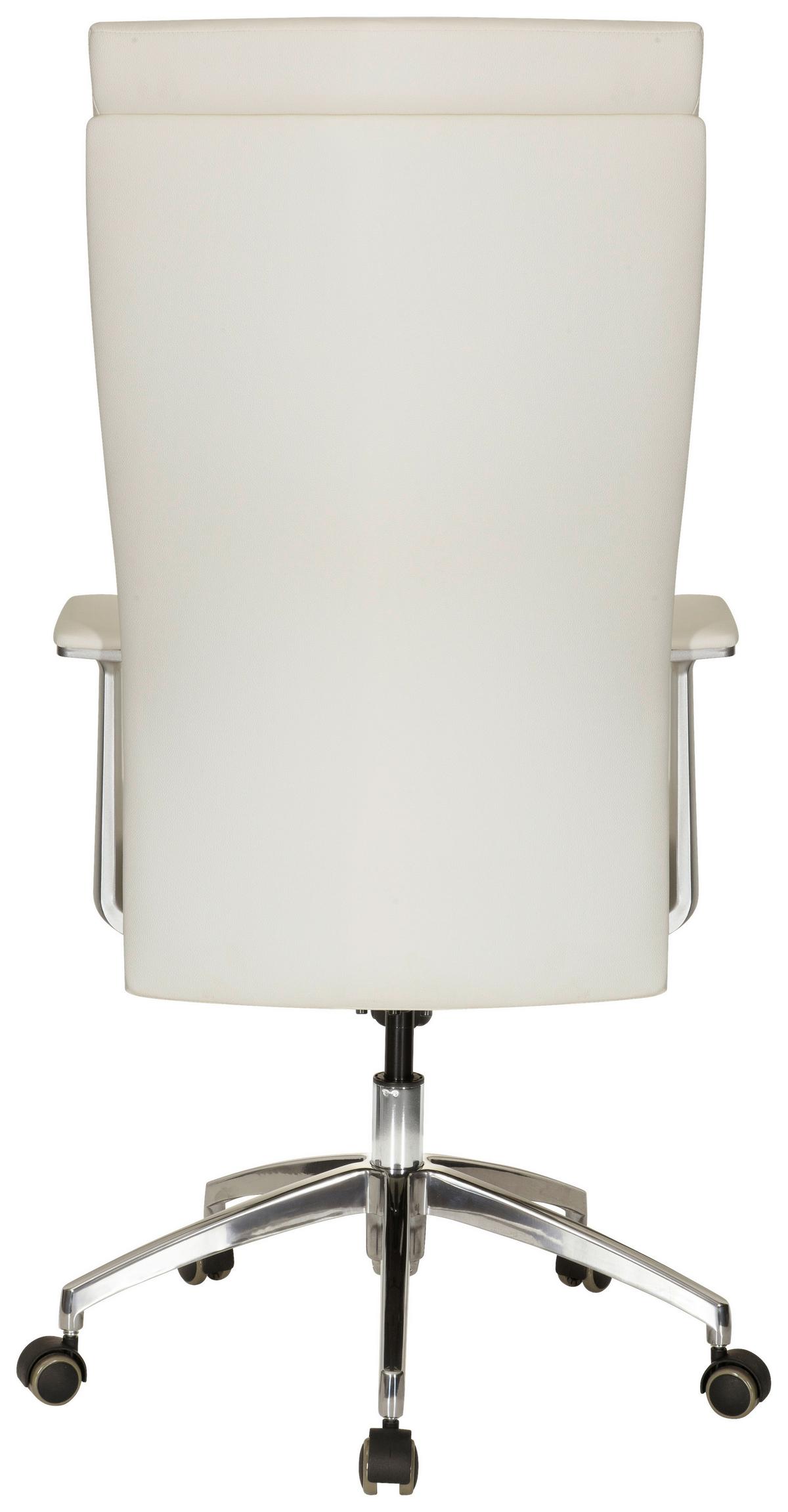 Chefsessel Monza 20 Cremefarben - Creme, MODERN, Leder/Kunststoff (60/131/52cm) - MID.YOU