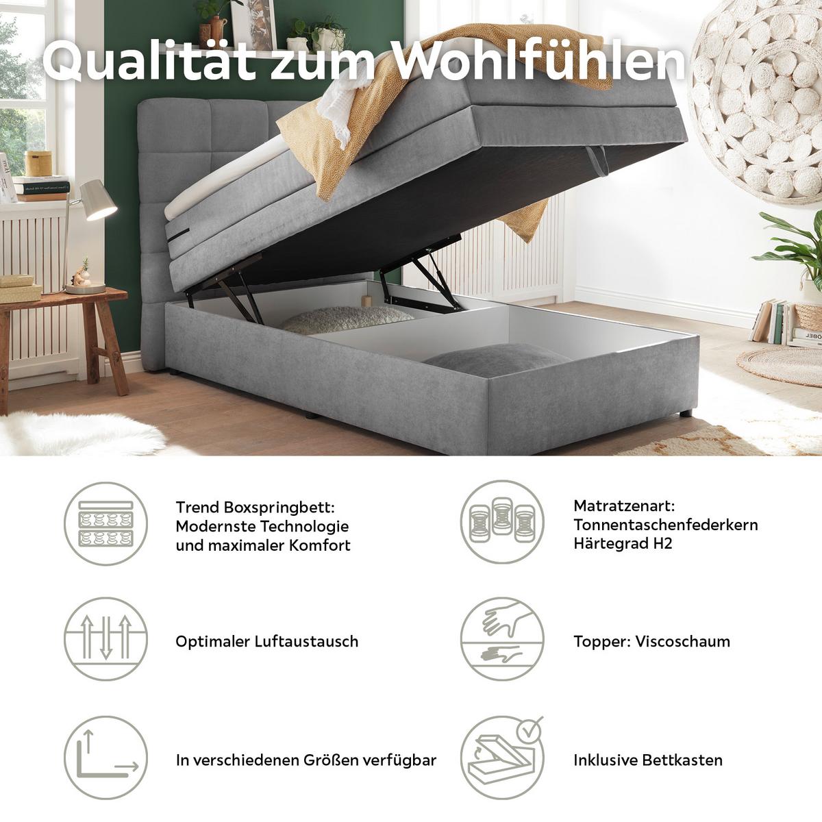 200 Boxspringbett online kaufen Bequemes 120 x cm