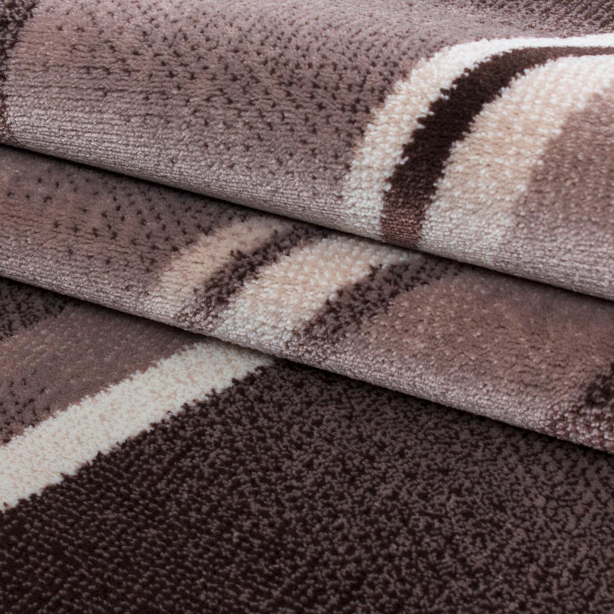 Flachwebteppich Parma - Braun, Design, Textil (280/370cm) - Novel