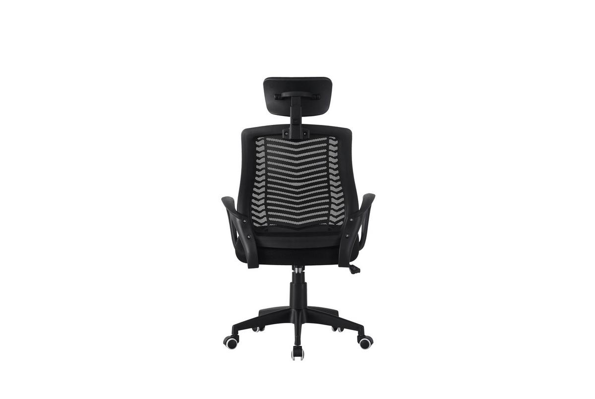 Drehstuhl Nizza New - Schwarz, MODERN, Kunststoff/Textil (68/123/57cm)