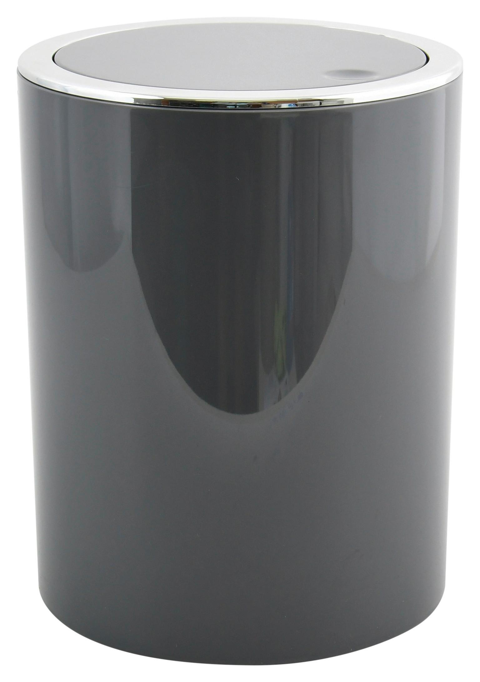Abfallsammler Kamaka - Grau, KONVENTIONELL, Kunststoff (19/24,2cm) - Spirella