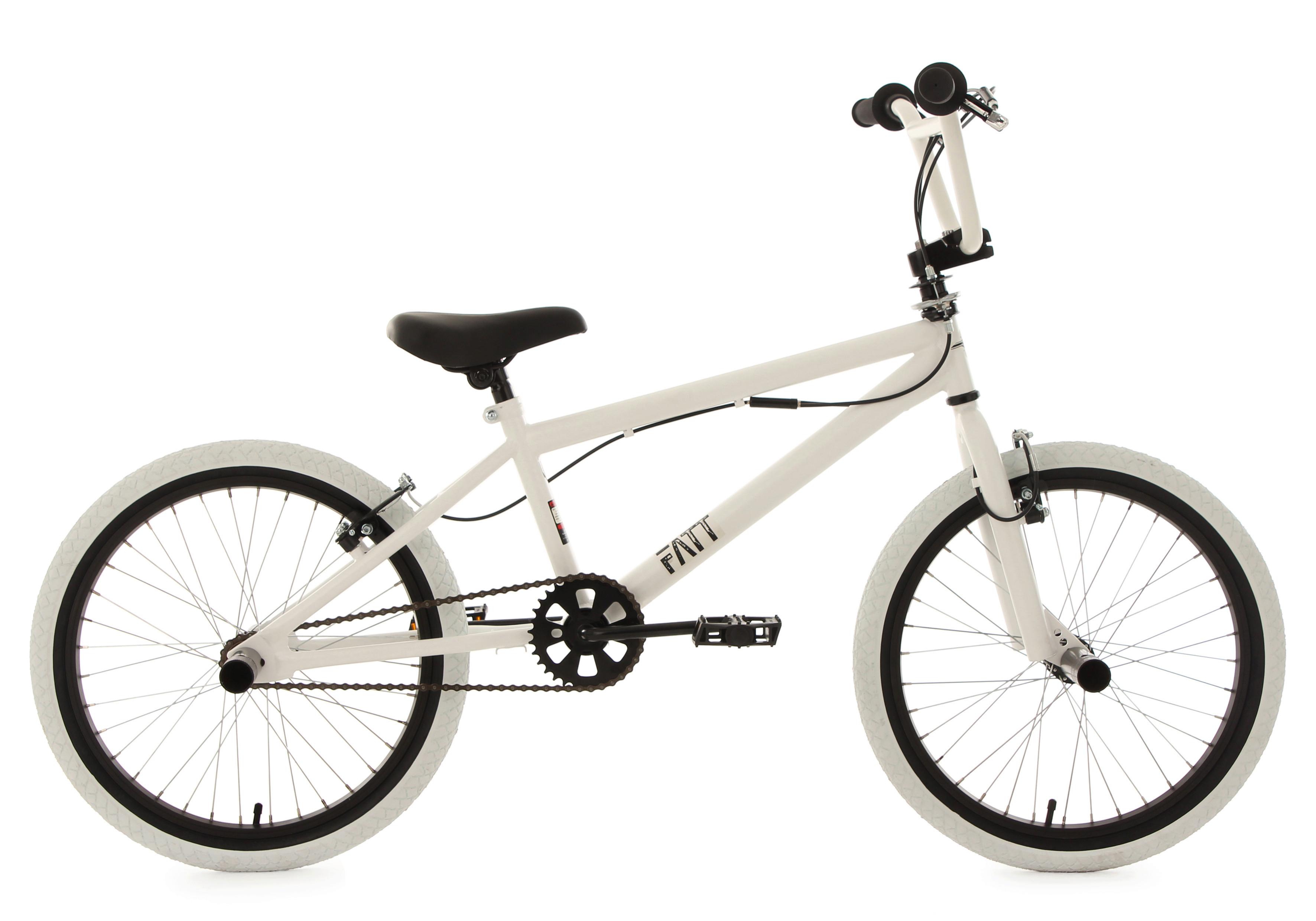 Bmx Freestyle Fatt Ks Cycling, Weiss, 20 Zoll - Weiß, Basics, Metall (25/120/60cm) - KS Cycling