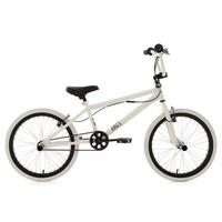 Bmx Freestyle Fatt Ks Cycling, Weiss, 20 Zoll - Weiß, Basics, Metall (25/120/60cm) - KS Cycling