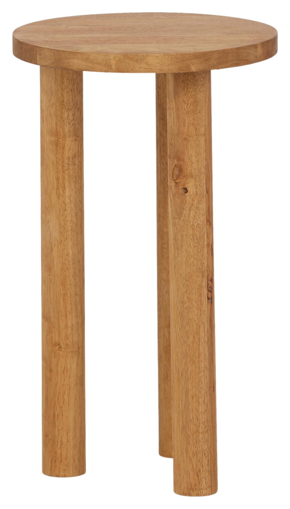 Beistelltisch Duxbury - Plankeneiche/Eichefarben, Design, Holz (35/35/60cm) - Livetastic