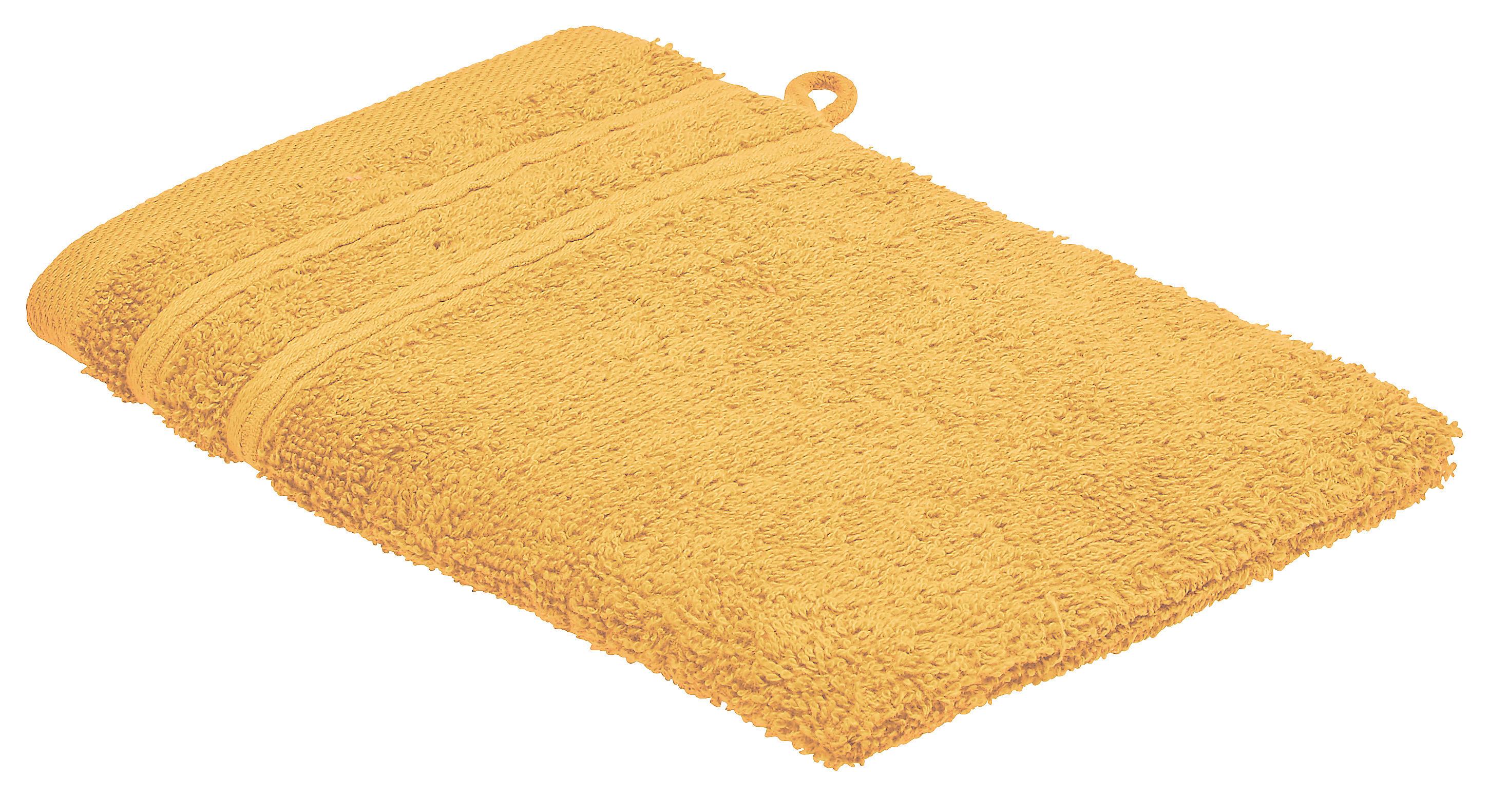 FROTÉ ŽINKA Melanie, 16/21 cm, žltá - žltá, textil (16/21cm) - Modern Living