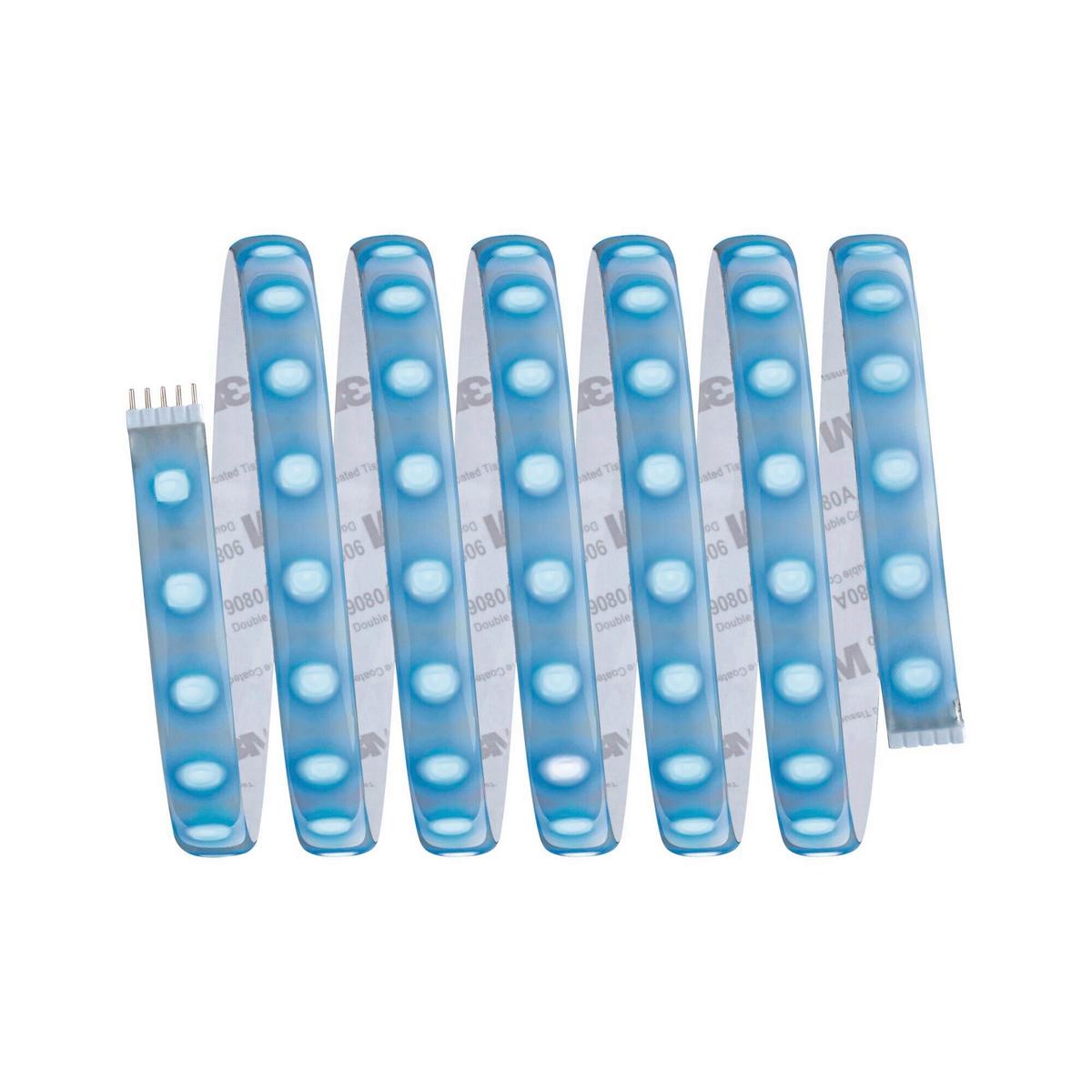 Led-streifen Farbwechsler L: 2,5 M, Dimmbar - Silberfarben, Basics, Kunststoff (250,0cm) - Paulmann