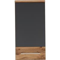 HORNÁ SKRINKA FLOAT - farba duba/antracitová, Modern, kov/kompozitné drevo (35/70/21cm) - Premium Living