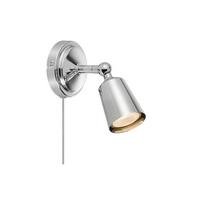 Wandleuchte Markslöjd Tiny Wall 1l Chrome - Chromfarben, Design, Metall (9,5/11/15,5cm) - Markslöjd