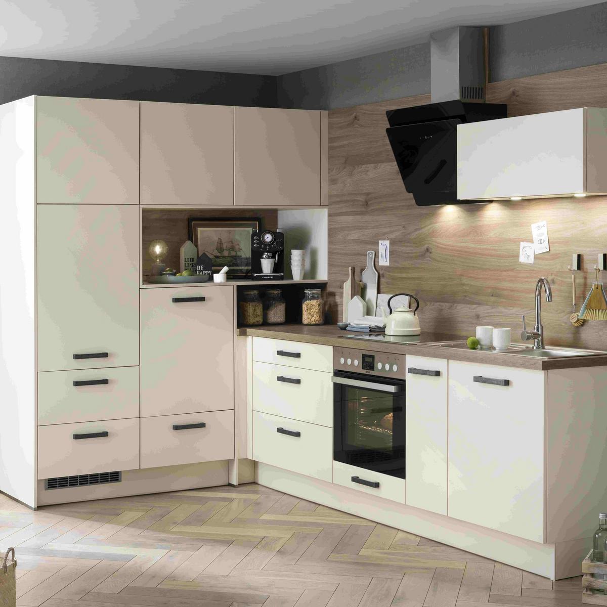 Frontfarbe Ip2200 Magnolienweiß - Magnolie, MODERN, Holzwerkstoff - Impuls