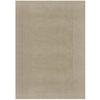 Handwebteppich Woll Bordüre Beige 160x230 - Beige/Naturfarben, Basics, Textil (120/170cm)