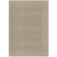 Handwebteppich Woll Bordüre Beige 160x230 - Beige/Naturfarben, Basics, Textil (120/170cm)