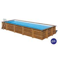 Pool-set Mint - Anthrazit, KONVENTIONELL, Metall (1010/418/146cm) - Gre