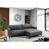 Ecksofa Prince Hellblau S: 240x163 Cm - Schwarz/Hellblau, Design, Textil (240/163cm) - MID.YOU