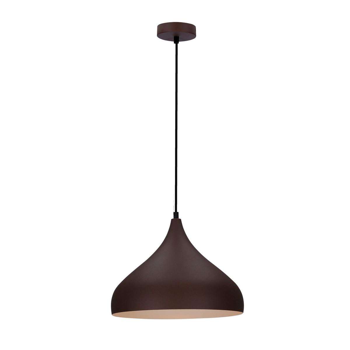 Pendelleuchte 50101270 Viborg - Braun, Design, Metall (32/32/90cm)