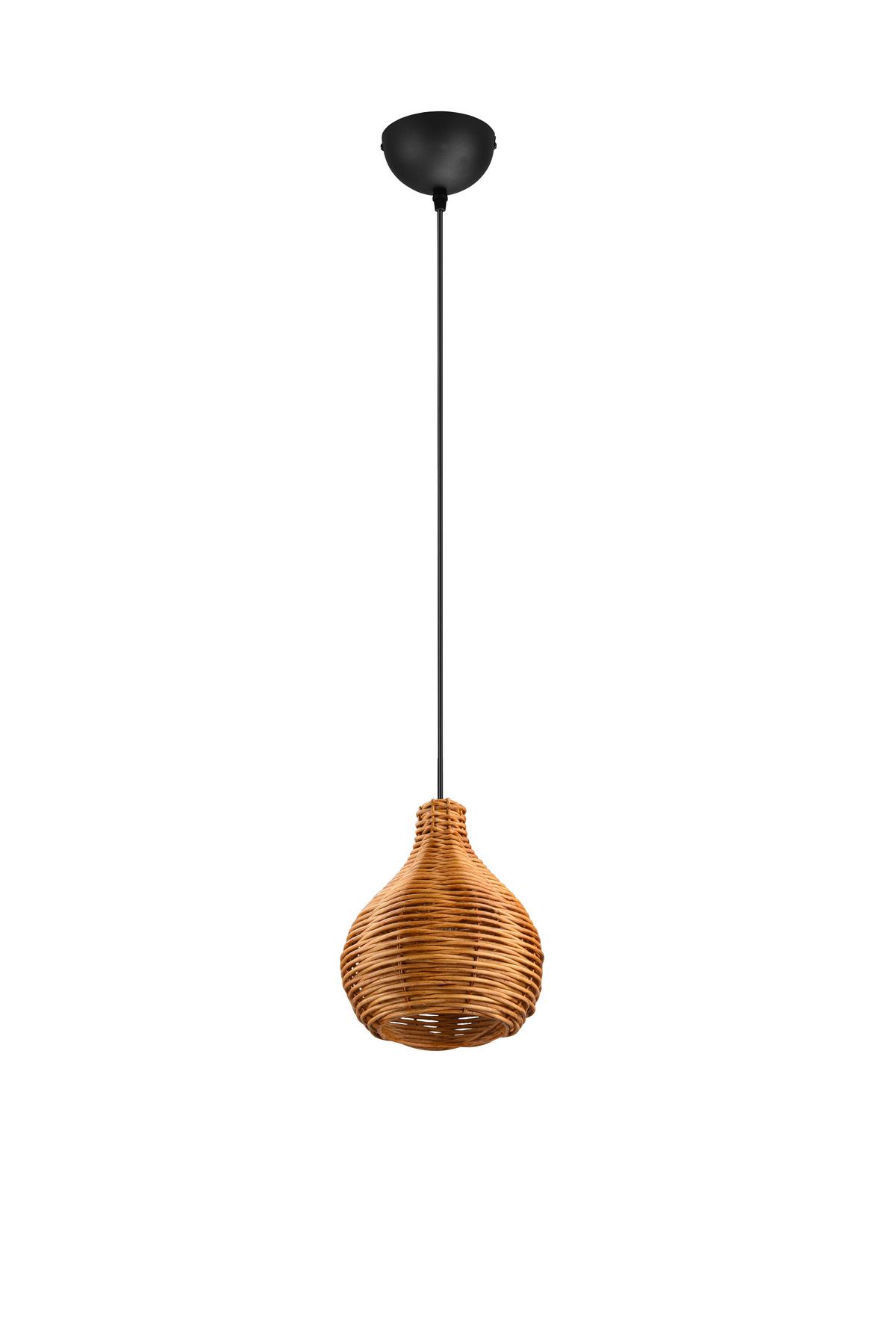 Pendelleuchte R31291036 Sprout - Braun, Basics, Holz (17/150cm)