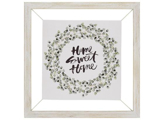 Bild Soul Mate - Creme, ROMANTIK / LANDHAUS, Holz (40/40/2cm) - James Wood Bild Soul Mate - Creme, ROMANTIK / LANDHAUS, Holz (40/40/2cm) - James Wood