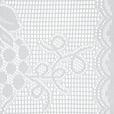 Kurzgardine Transparent Lace Bxl: 60x90 Cm Mit Blumenmotiv - Weiß, KONVENTIONELL, Textil (60/90cm) - Ondega