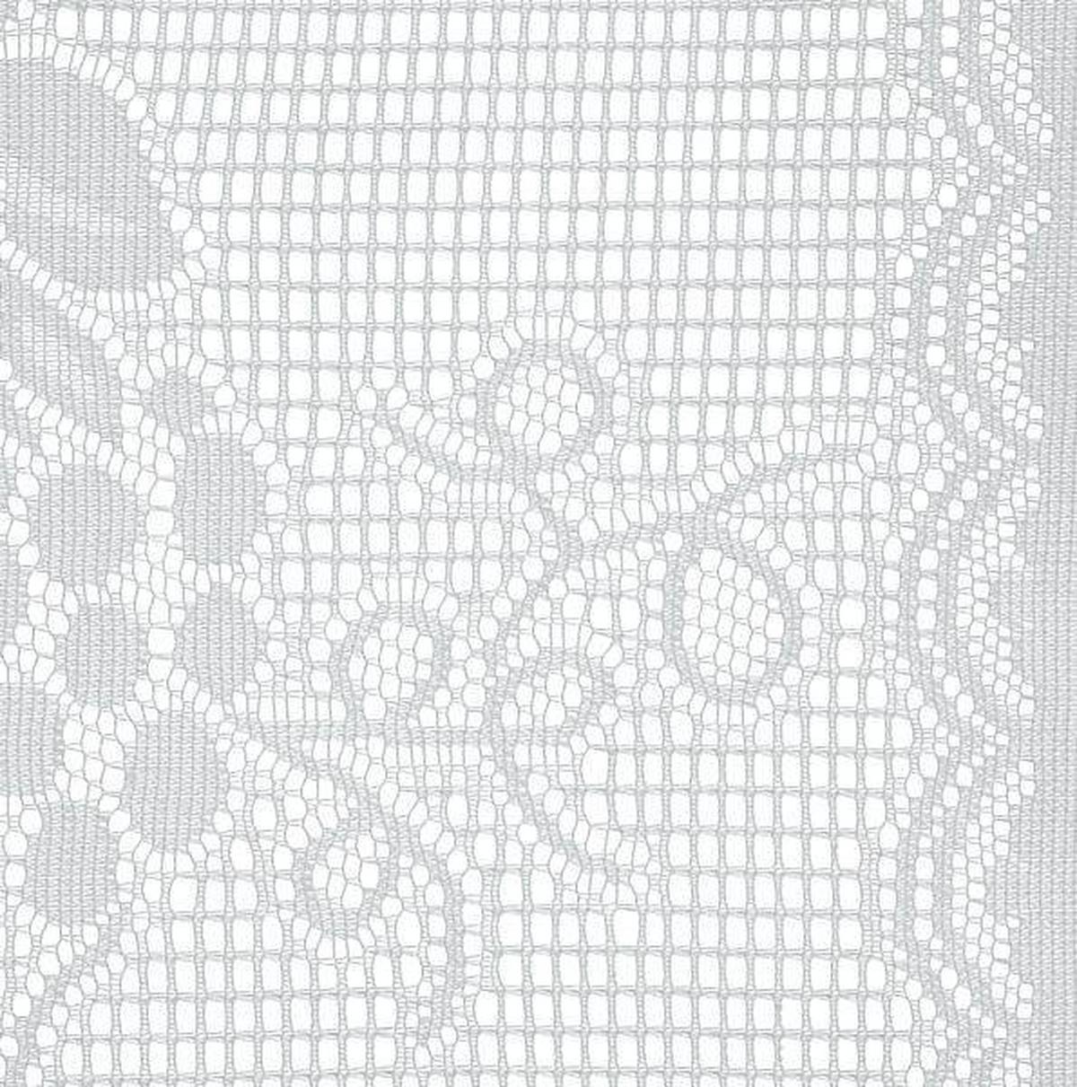 Készfüggöny Lace - fehér, Konventionell, textil (60/90cm) - Ondega