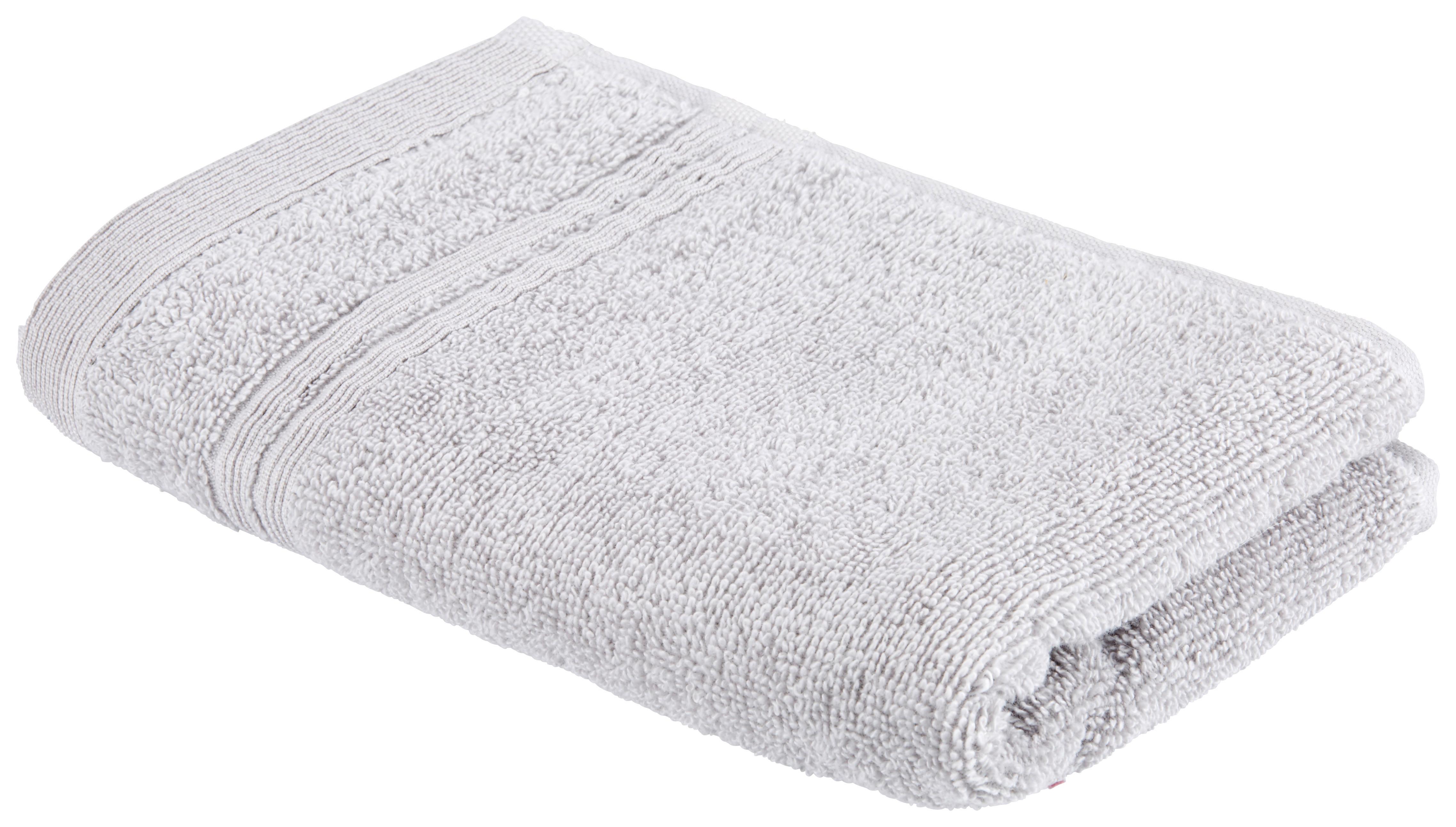 Ručník Pro Hosty Vivien, 30/50cm, Světle Šedá - světle šedá, Moderní, textil (30/50cm) - Premium Living