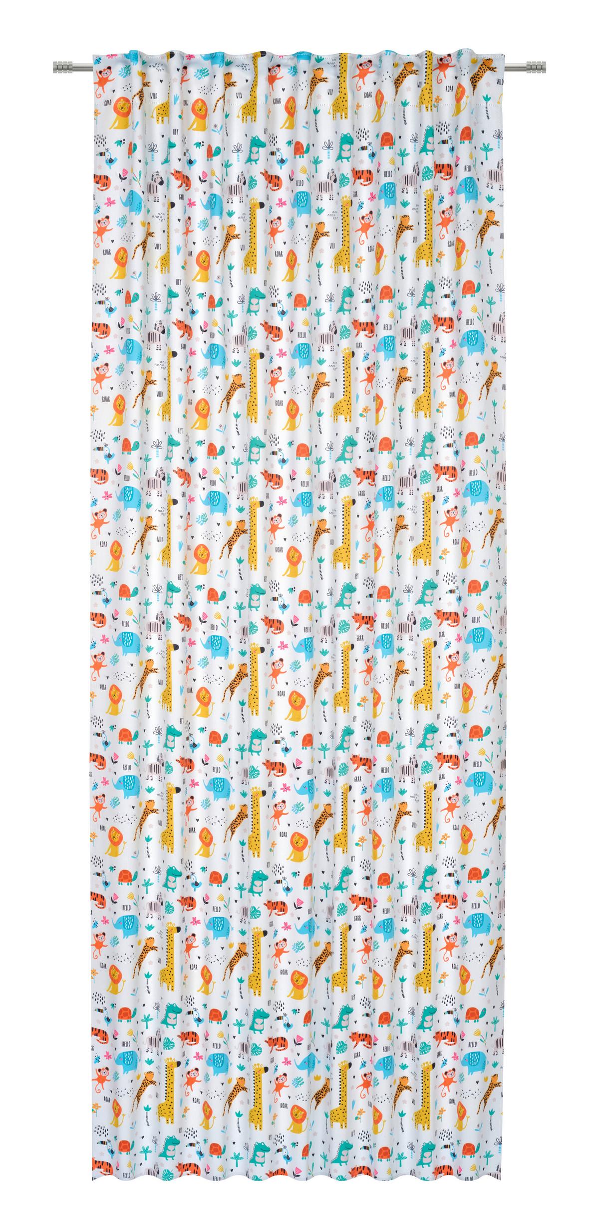 Verdunkelungsvorhang Sammy - Multicolor, KONVENTIONELL, Textil (140/245cm) - BUNINO