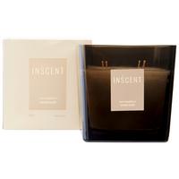 Svíčka ve skle Zen Bamboo, 70h. - bílá/krémová, Design, sklo (12/12/12cm) - Inscent