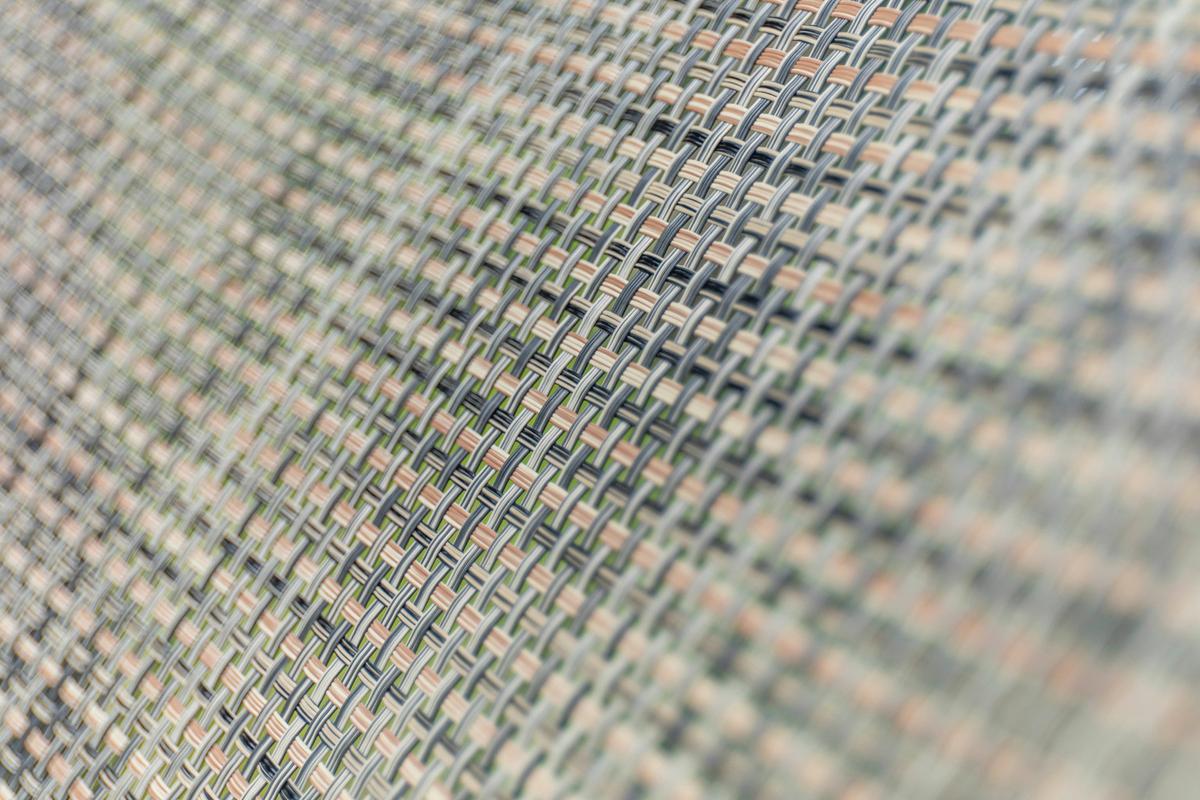 Gartenmöbel Set 3-Tlg. Maui Metall/Textil - Sandfarben/Beige, Basics, Textil/Metall (70/74cm) - Gardenson