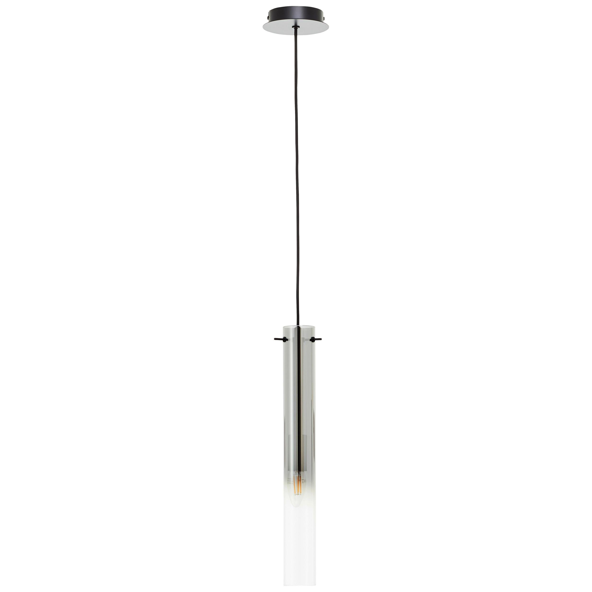 Hängeleuchte 99209/06 Glasini - Schwarz, Design, Glas/Metall (14,5/199cm) - Brilliant