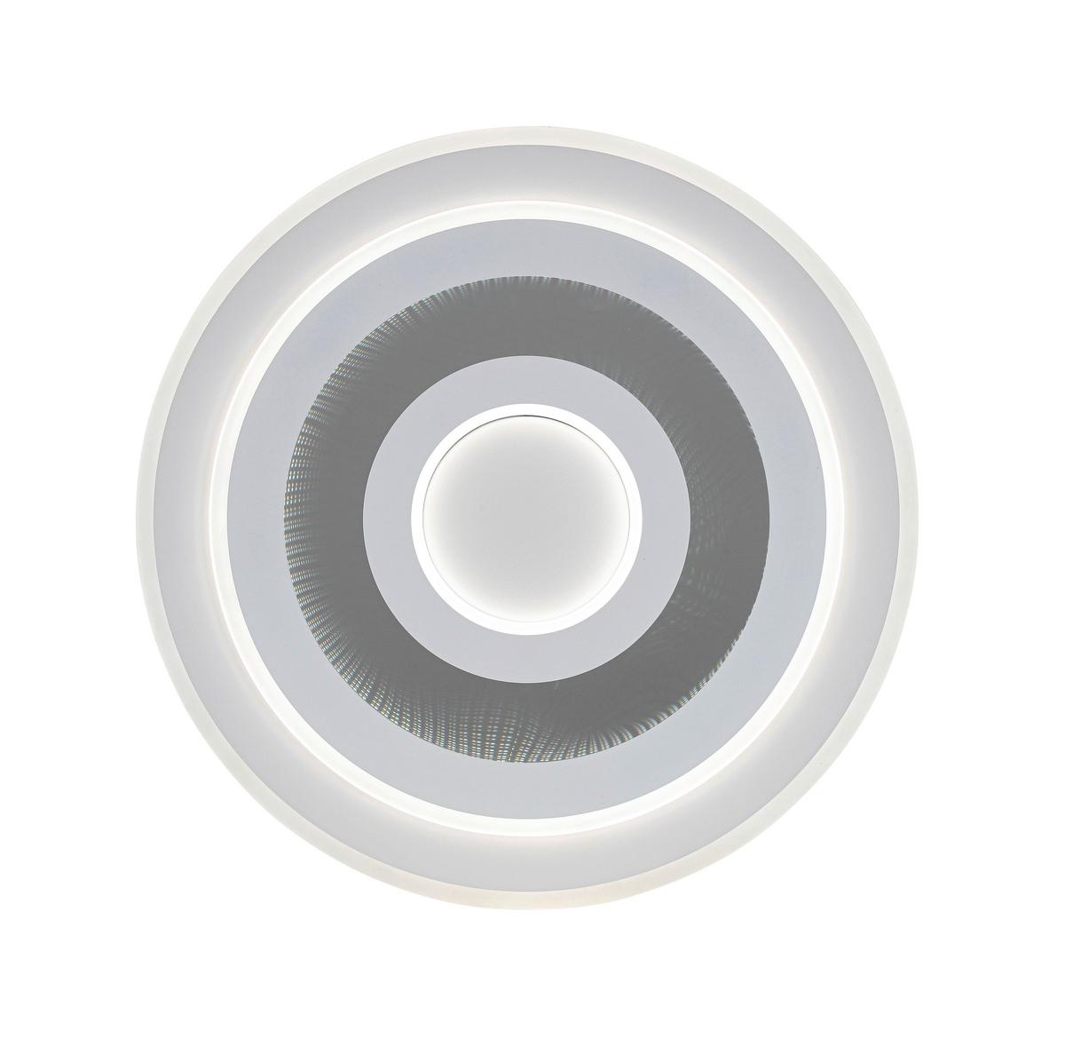 STROPNÍ LED SVÍTIDLO BIRTU - bílá, Moderní, kov/plast (49/4,3cm) - Mömax