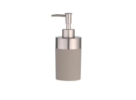 Seifenspender Lena - Taupe, MODERN, Kunststoff/Metall (7/17,5cm) Seifenspender Lena - Taupe, MODERN, Kunststoff/Metall (7/17,5cm)