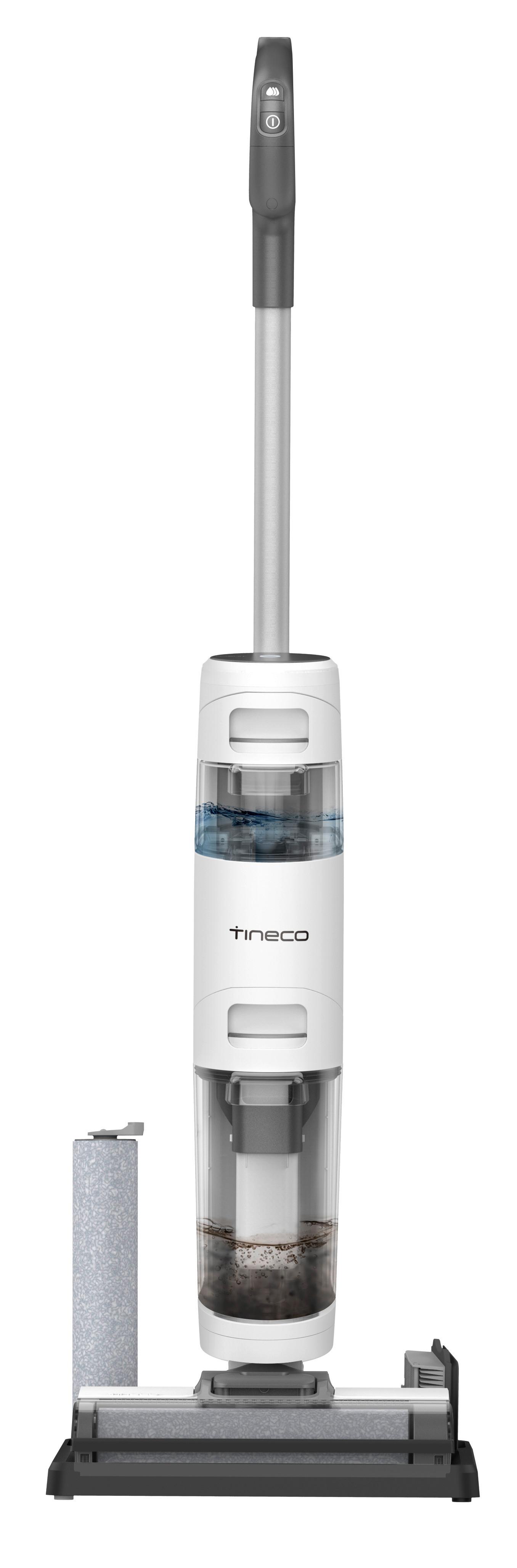 Száraz-nedves Porszívó Tineco Ifloor Breeze - fehér/szürke, Basics, műanyag (28,6/27,6/110cm)
