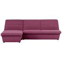 Ecksofa Looks Viii Weinrot - Weinrot/Schwarz, Design, Textil (168/274cm) - LOOKS by W.Joop