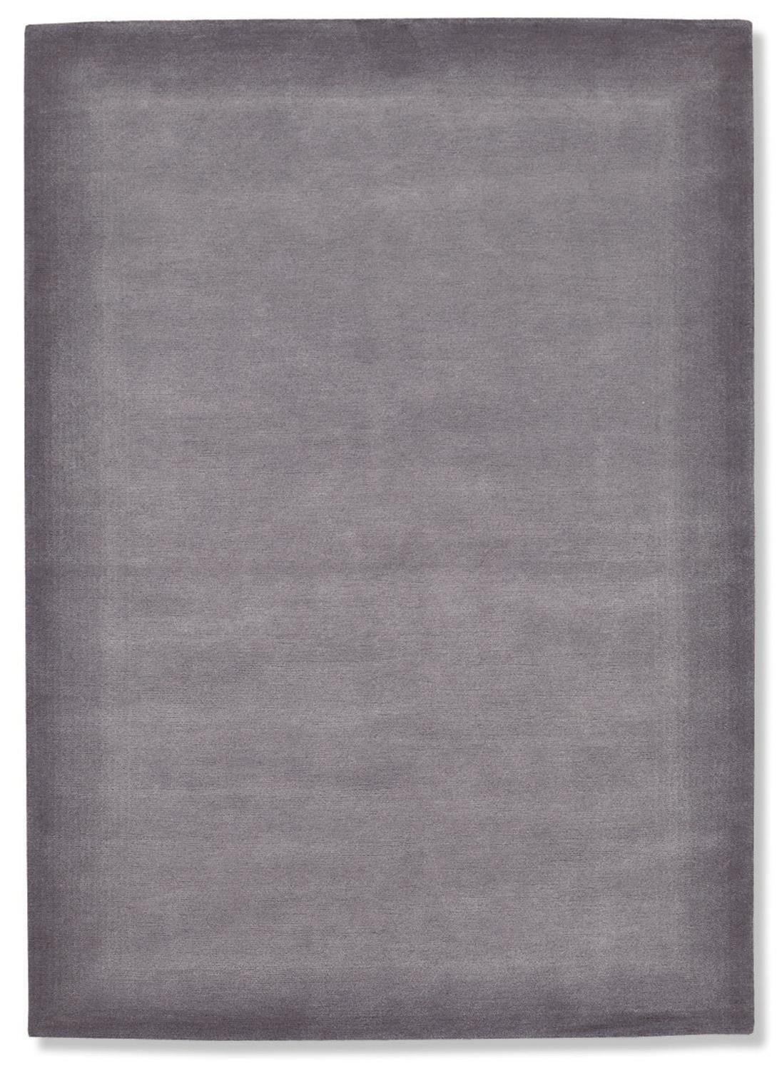 Wollteppich Vinciano Tami - Grau, Basics, Textil (200/300cm) - Cazaris