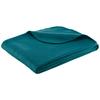 FLEECOVÁ DEKA Bea, 130/160 cm - petrolej, textil (130/160cm) - Modern Living