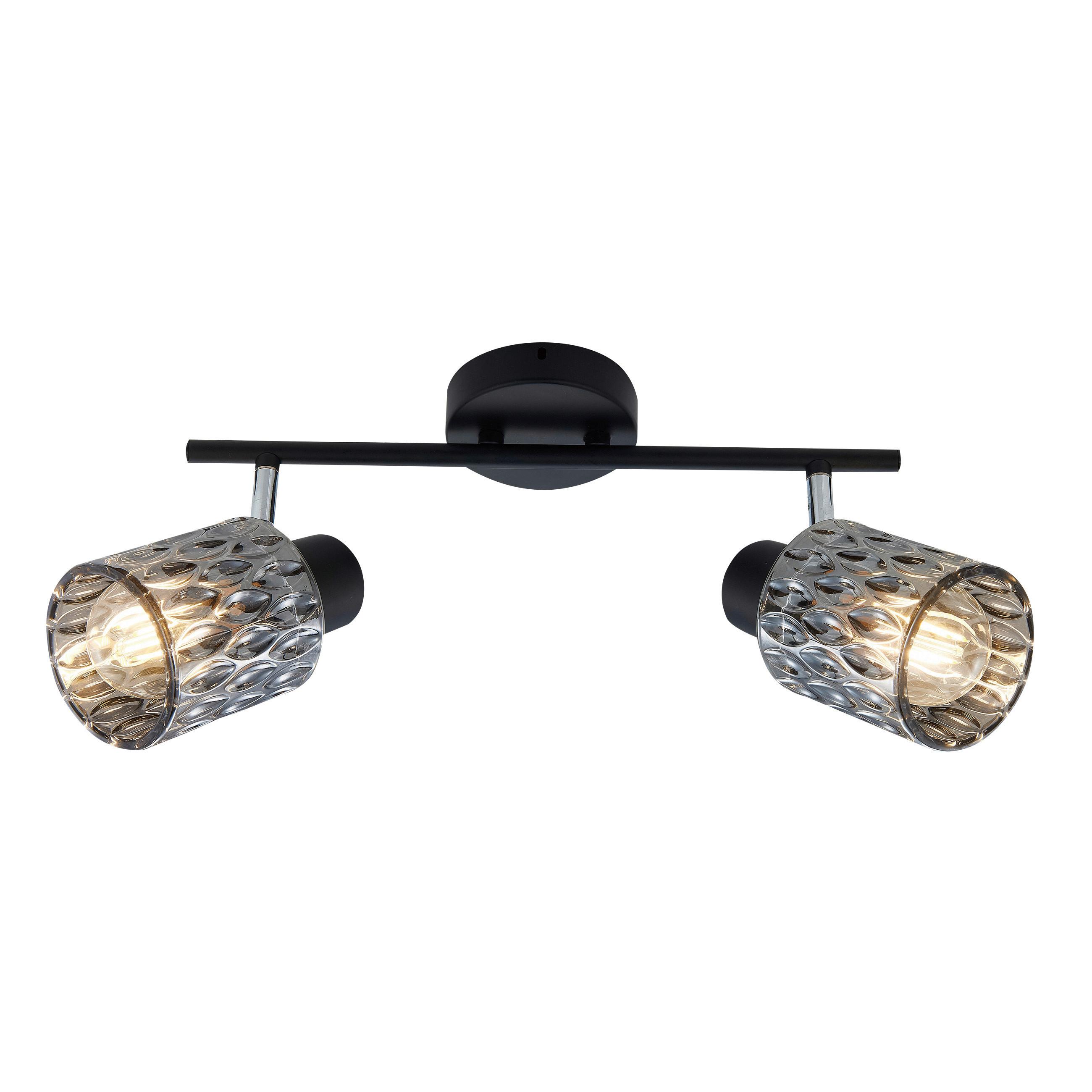 Strahler 92-27382 Bill - Schwarz, Design, Glas/Metall (50/9/19cm)