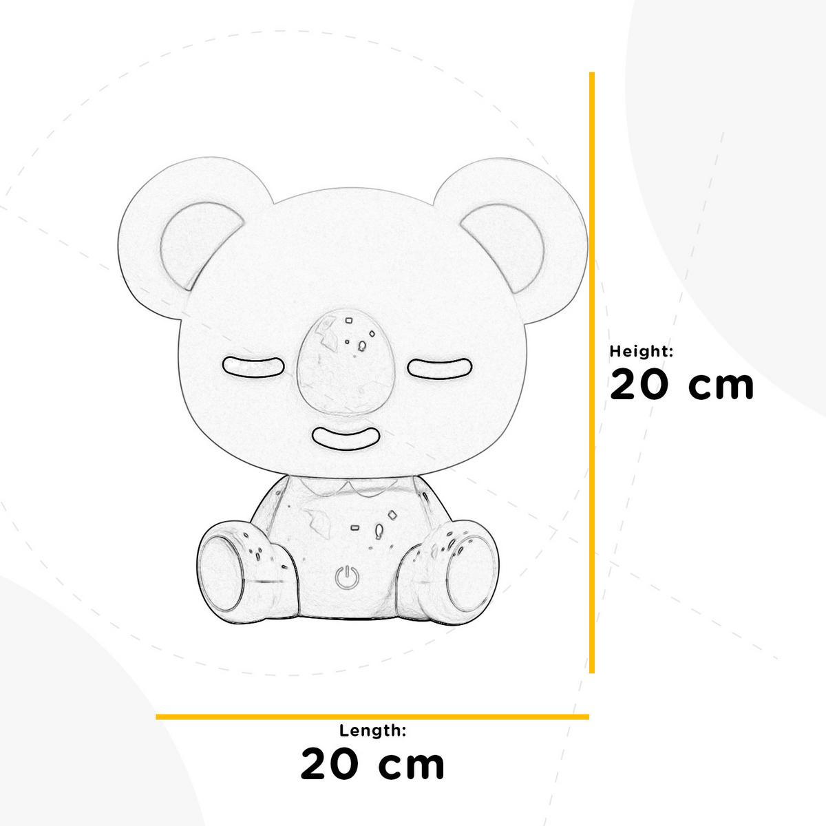 Kindertischleuchte 072/lg - Grau, Basics, Kunststoff (20/20/16cm)