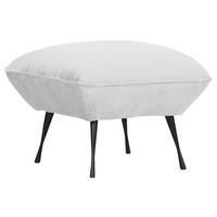 Hocker Lorris - Schwarz/Weiß, KONVENTIONELL, Textil (60/49/53cm) - MID.YOU