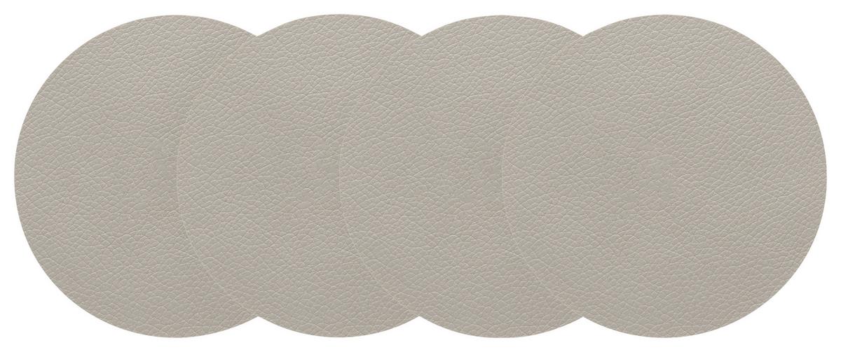 Sada podložek LIVI - šedá, Moderní, plast (10cm) - Gourmesto