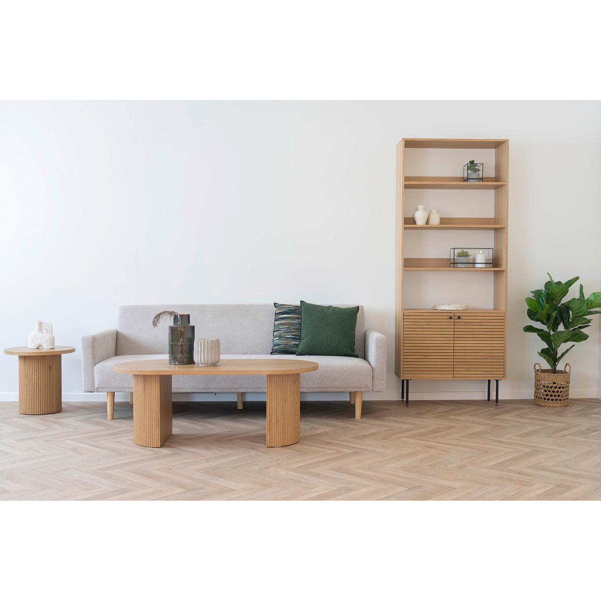 Couchtisch Boavista Eichefarben B: 120cm - Eichefarben/Naturfarben, Design, Holzwerkstoff (120/60/45cm) - MID.YOU