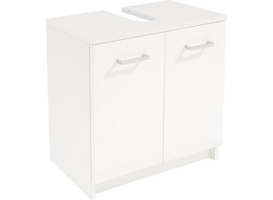 Skrinka Pod Umývadlo Fiola - biela, Konvenčný, kompozitné drevo (55/52,2/30cm) Skrinka Pod Umývadlo Fiola - biela, Konvenčný, kompozitné drevo (55/52,2/30cm)